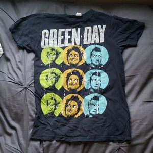 Green Day Band Shirt